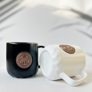 CH02-G 波紋典藏銅章馬克杯