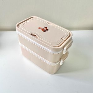 TH61-WD1 不銹鋼雙層便當盒 1200ml