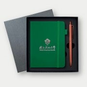 B6溫潤質感筆記本+耀金筆禮盒