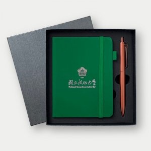 B6溫潤質感筆記本+耀金筆禮盒