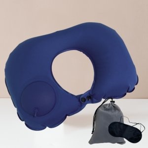 旅行便攜充氣頸枕