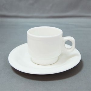 ST85-新骨瓷咖啡杯盤