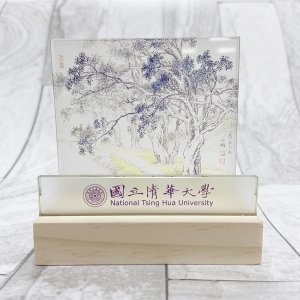 HLE03-全彩壓克力名片座(可當手機支架)