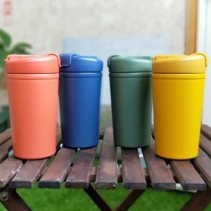 TH46-BSC500 不鏽鋼真空保溫杯(直飲吸管兩用杯)陶瓷塗層(500ml) 